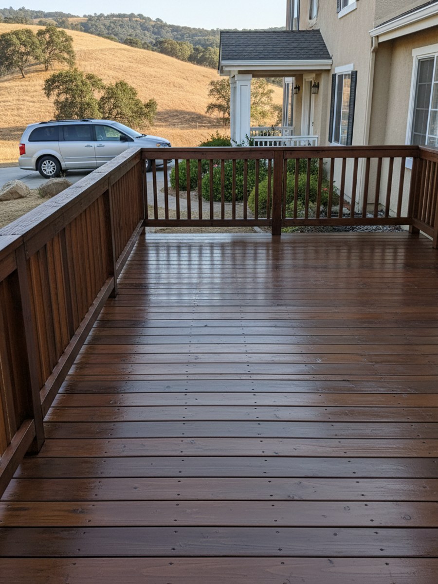 Deck Railing Repair & Installation completed by Classic Deck Co in Garden Grove, CA