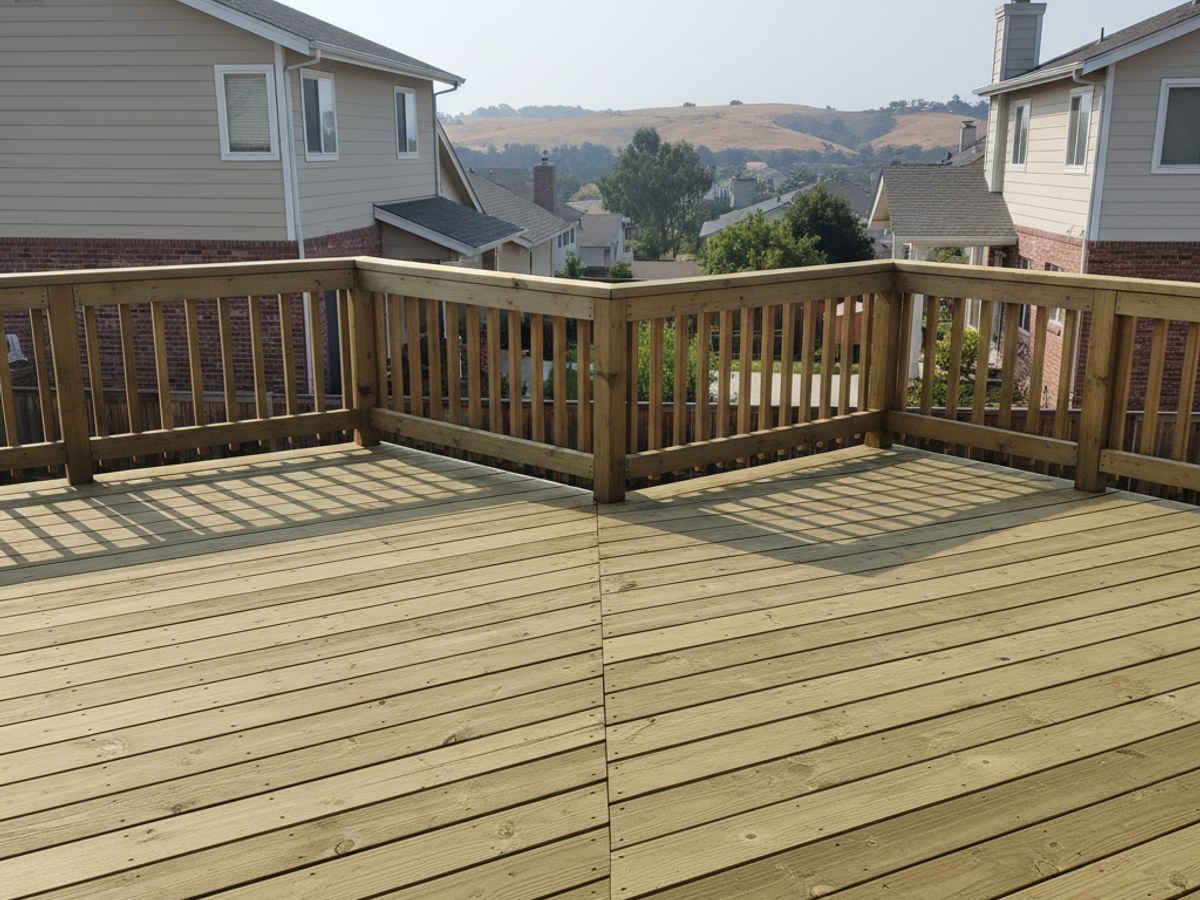 Deck Resurfacing completed by Classic Deck Co in Huntington Beach, CA
