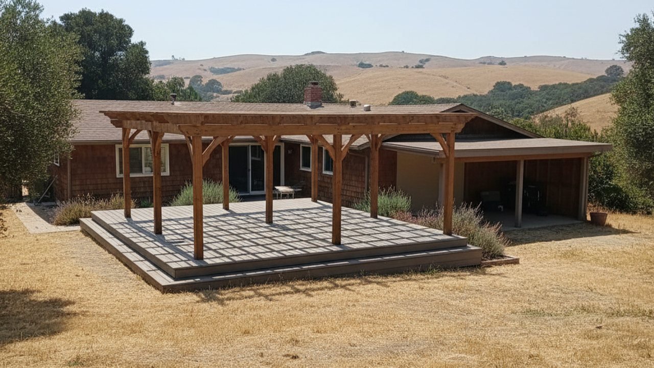 Deck Installation completed by Classic Deck Co in Costa Mesa, CA